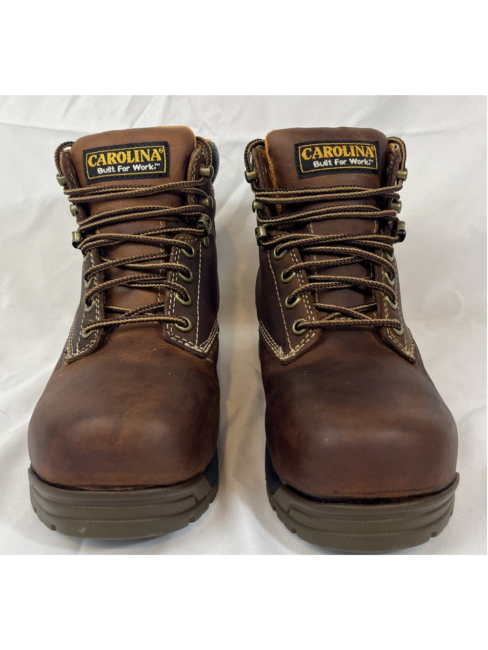 Carolina Women's Work Boot 6" Waterproof Composite Broad Toe CA1620 Size 7.5 EUC